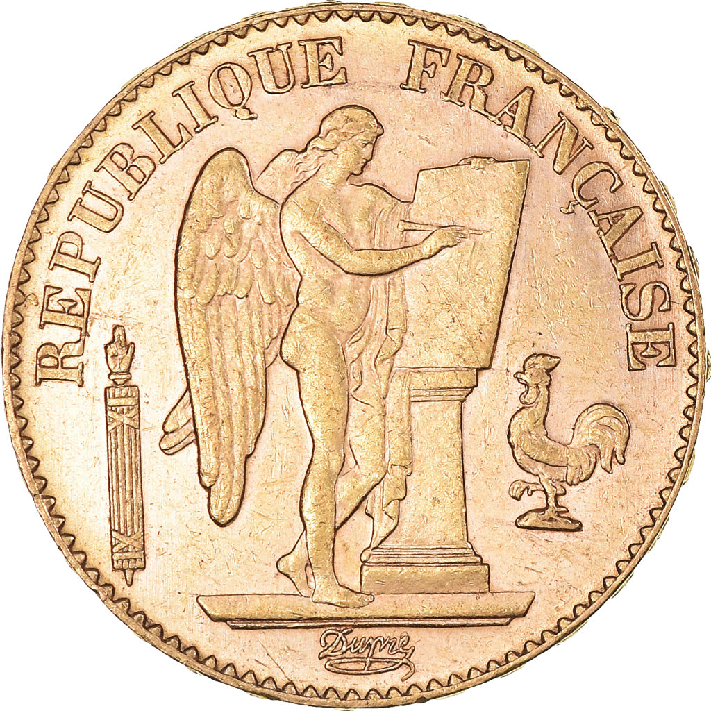 Monnaie, France, Génie, 20 Francs, 1896, Paris, SUP, Or, Gadoury:1063, KM:825