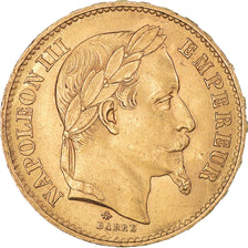 Münze, Frankreich, Napoleon III, 20 Francs Or, 1869, Paris, SS+, Gold