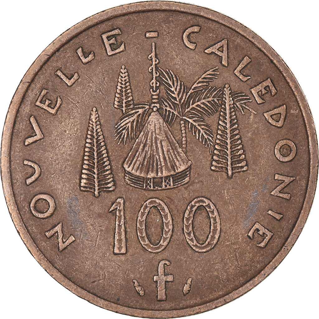 Monnaie, Nouvelle-Calédonie, 100 Francs, 1992, Paris, TTB, Nickel-Bronze