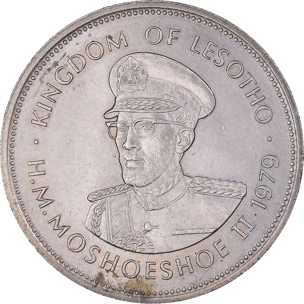 Moneda, Lesotho, Moshoeshoe II, Loti, 1979, EBC, Cobre - níquel, KM:22