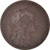 Moneta, Francia, Dupuis, 10 Centimes, 1916, Paris, BB, Bronzo, KM:843