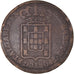 Münze, Portugal, Miguel, 40 Reis, Pataco, 1829, S+, Bronze, KM:391