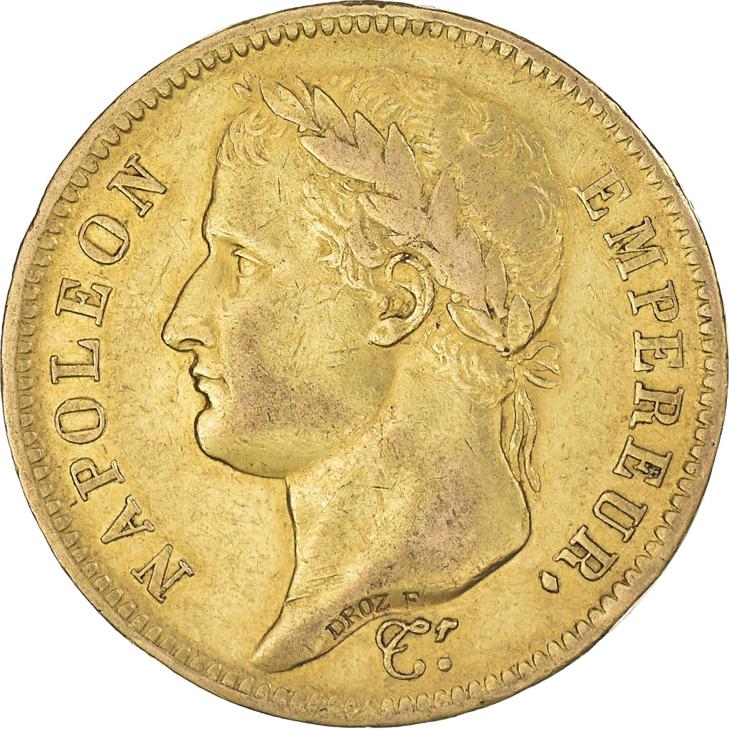 Monnaie, France, Napoléon I, 40 Francs, 1811, Paris, TTB, Or, Gadoury:1084