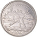 Monnaie, Canada, Elizabeth II, 25 Cents, 1999, Royal Canadian Mint, Ottawa