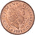 Münze, Isle of Man, Elizabeth II, 2 Pence, 2001, Pobjoy Mint, VZ, Copper Plated