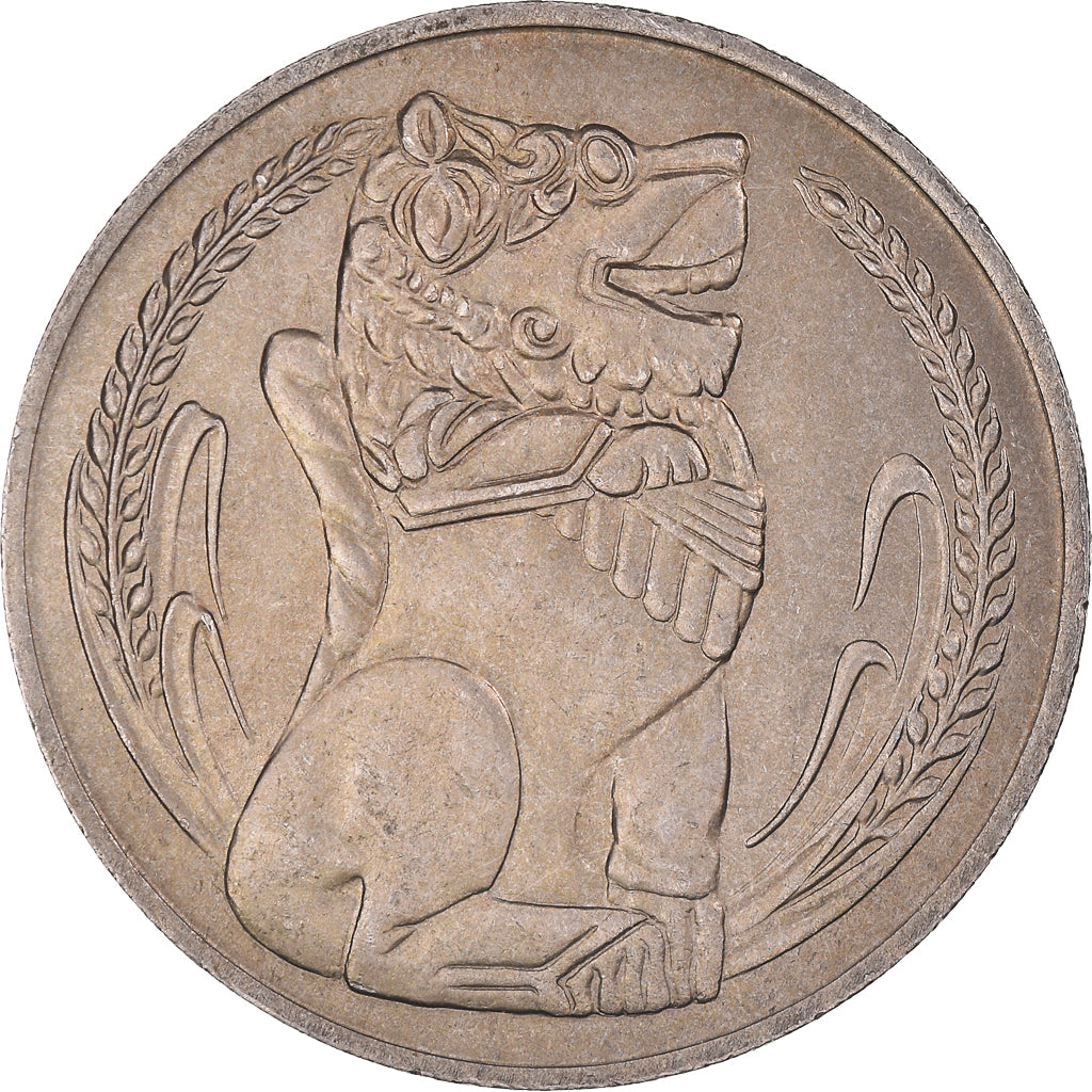 Monnaie, Singapour, Dollar, 1967, Singapore Mint, SUP, Cupro-nickel, KM:6