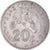 Münze, Neukaledonien, 20 Francs, 1977, Paris, SS+, Nickel, KM:12, Lecompte:107