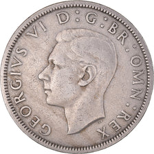 Munten, Groot Bretagne, George VI, 1/2 Crown, 1951, ZF, Cupro-nikkel, KM:879