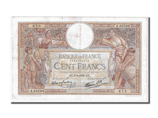France, 100 Francs, 100 F 1908-1939 ''Luc Olivier Merson'', 1939, KM #86b,...