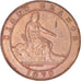 Münze, Spanien, Provisional Government, 5 Centimos, 1870, Madrid, S+, Kupfer