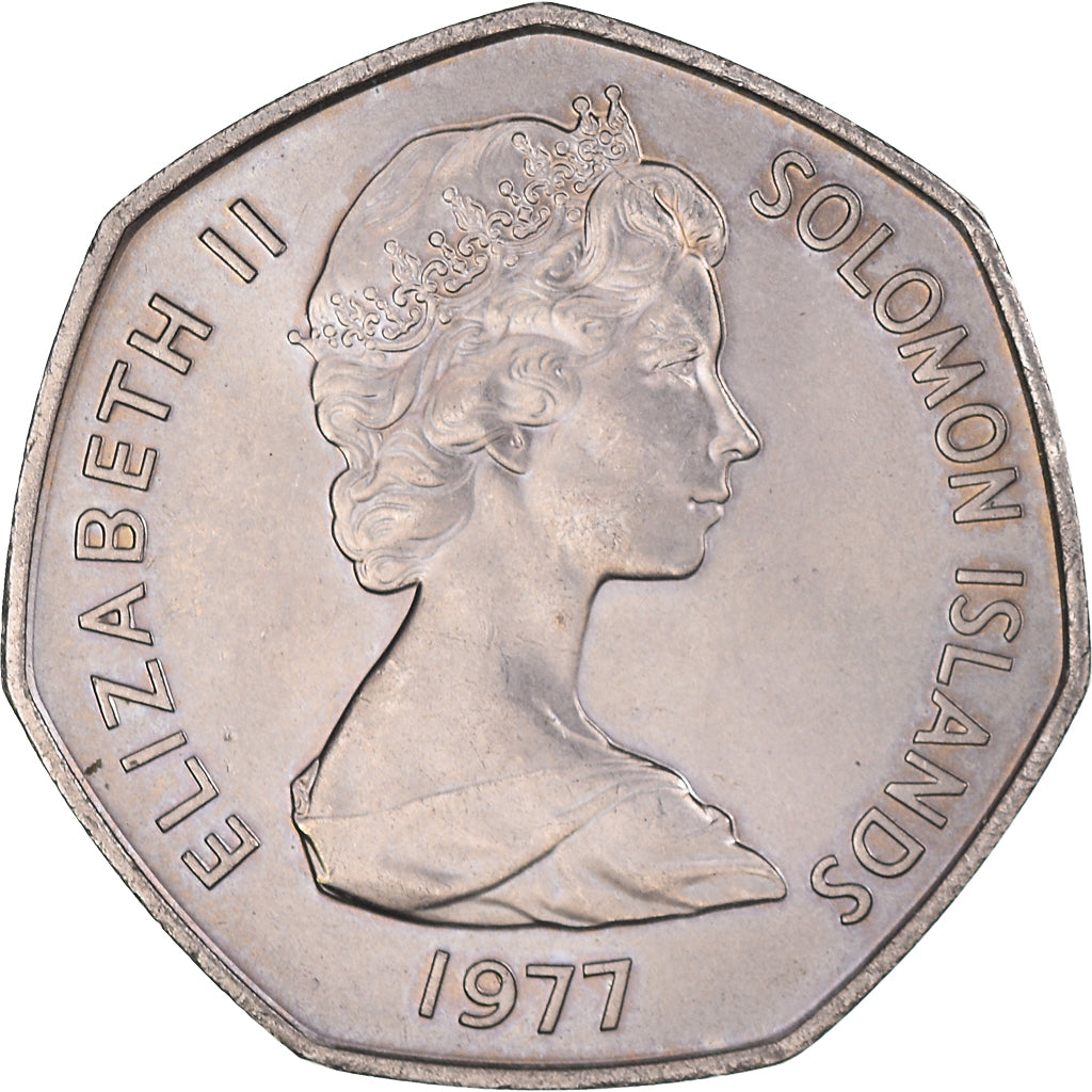 Monnaie, Îles Salomon, Dollar, 1977, SUP, Cupro-nickel, KM:6