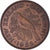 Moneda, Nueva Zelanda, George VI, Penny, 1952, MBC+, Bronce, KM:21