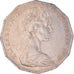 Munten, Australië, Elizabeth II, 50 Cents, 1970, ZF+, Cupro-nikkel, KM:69