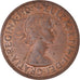 Coin, Australia, Elizabeth II, Penny, 1958, AU(50-53), Bronze, KM:56