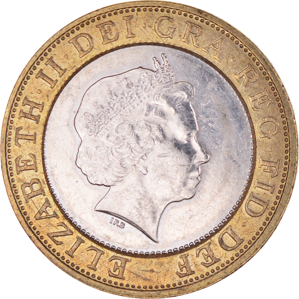 Coin, Great Britain, Elizabeth II, 2 Pounds, 1998, AU(50-53), Bi-Metallic