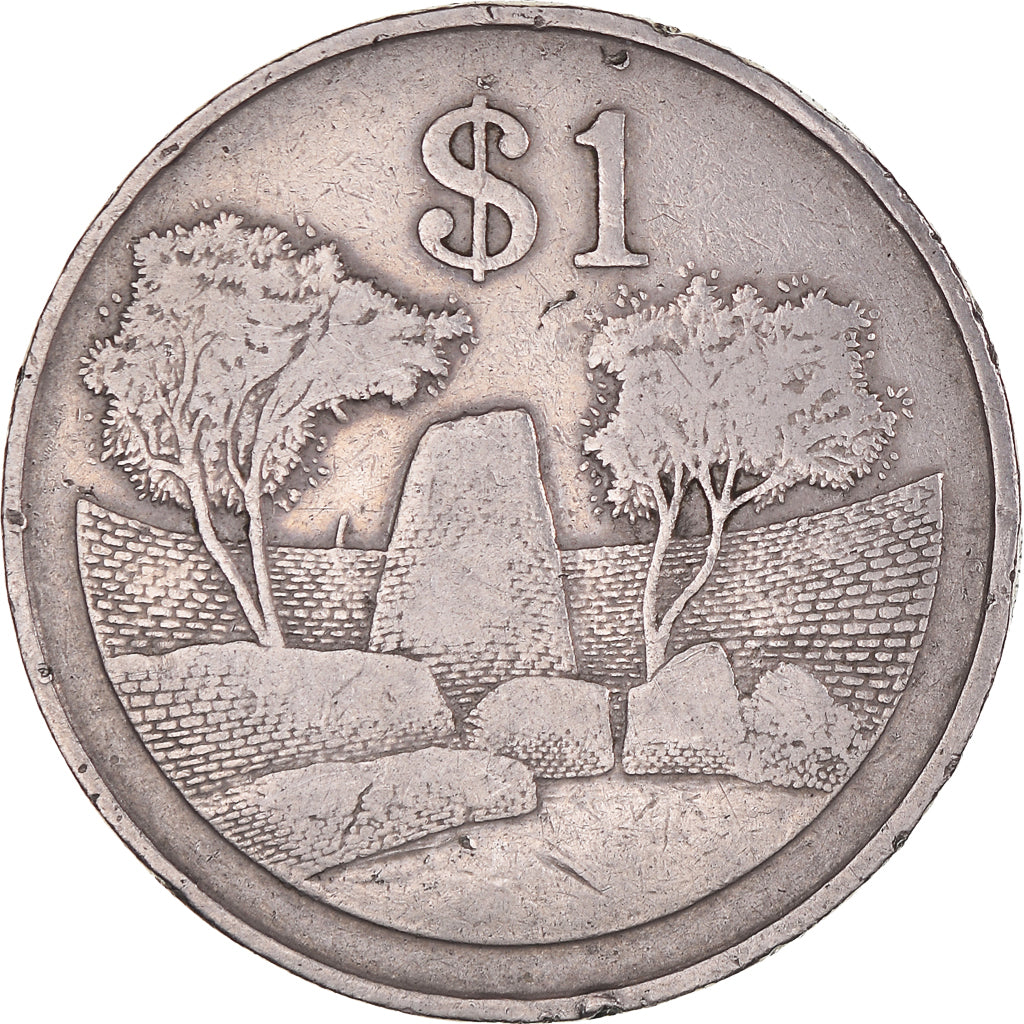 Monnaie, Zimbabwe, Dollar, 1980, TB+, Cupro-nickel, KM:6