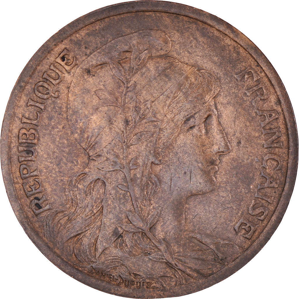 Monnaie, France, Dupuis, 10 Centimes, 1898, Paris, TTB+, Bronze, Gadoury:277
