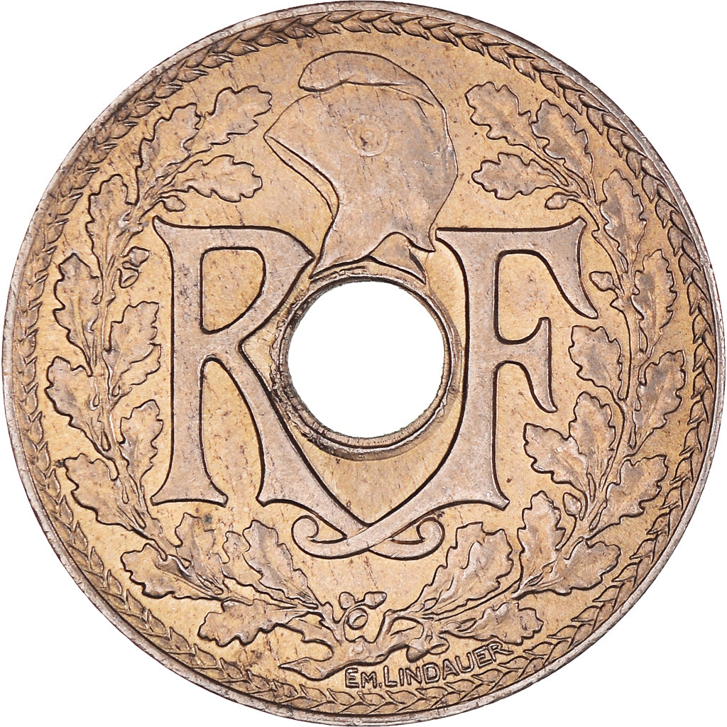 Moneda, Francia, Lindauer, 25 Centimes, .1939., EBC, Níquel - bronce, KM:867b