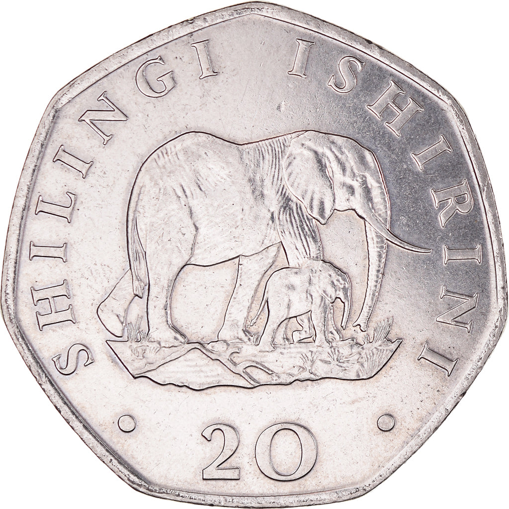 Monnaie, Tanzanie, 20 Shilingi, 1992, SUP, Nickel Bonded Steel, KM:27.2