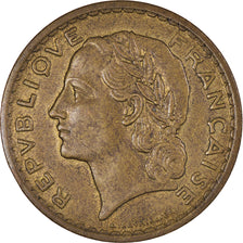 Monnaie, France, Lavrillier, 5 Francs, 1940, TTB+, Bronze-Aluminium