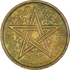 Coin, Morocco, Mohammed V, 2 Francs, AH 1364/1945, Paris, AU(50-53)