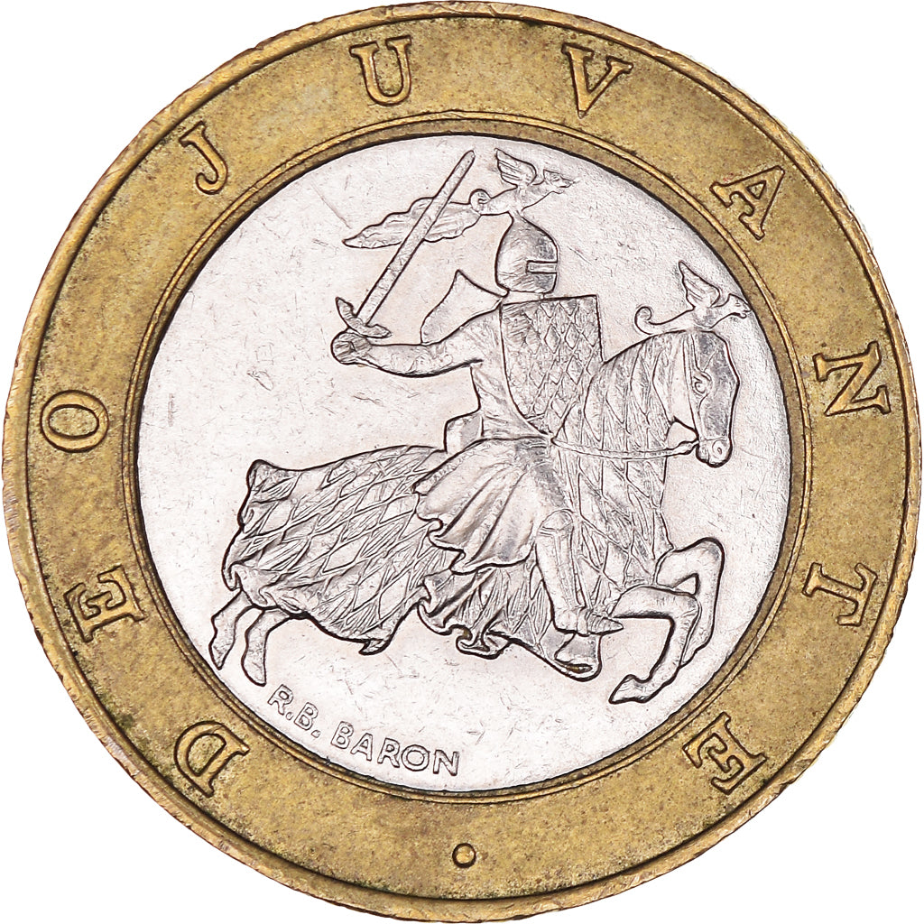 Coin, Monaco, Rainier III, 10 Francs, 1998, AU(50-53), Bi-Metallic, KM:163