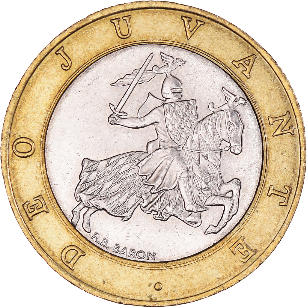 Coin, Monaco, Rainier III, 10 Francs, 1996, AU(50-53), Bi-Metallic, KM:163