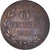 Moneta, Guernsey, 8 Doubles, 1902, Heaton, Birmingham, BB, Bronzo, KM:7