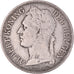 Coin, Belgian Congo, Franc, 1925, EF(40-45), Copper-nickel, KM:21