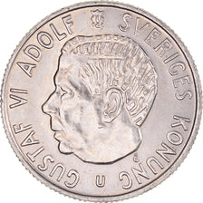 Münze, Schweden, Gustaf VI, 2 Kronor, 1969, VZ, Kupfer-Nickel, KM:827a