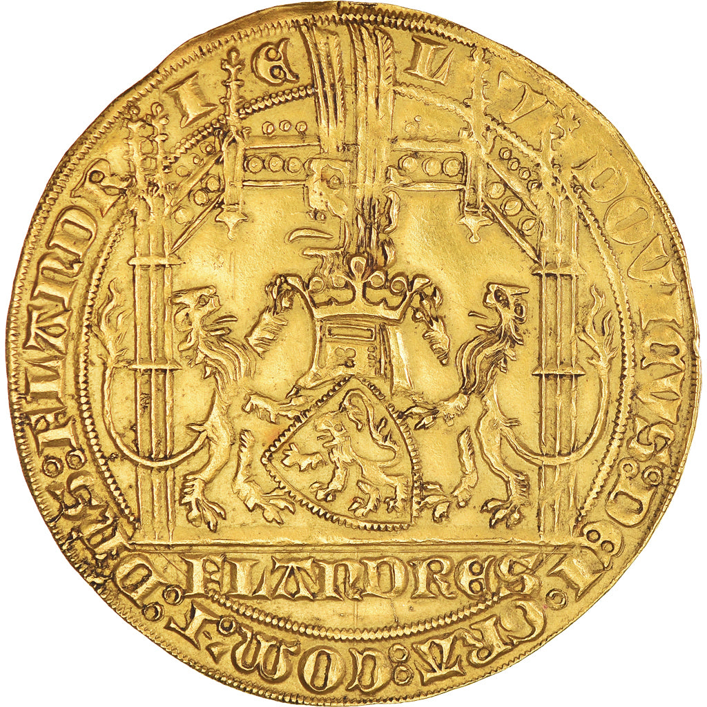 Comté de Flandre, Louis II de Mâle, Vieil Heaume D'or, (1367-1368), Gand