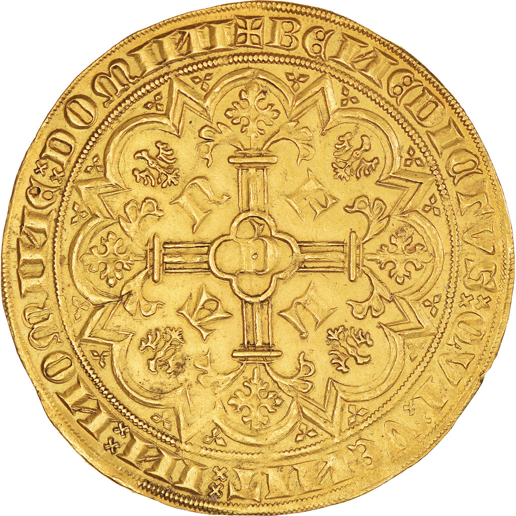 Comté de Flandre, Louis II de Mâle, Vieil Heaume D'or, (1367-1368), Gand