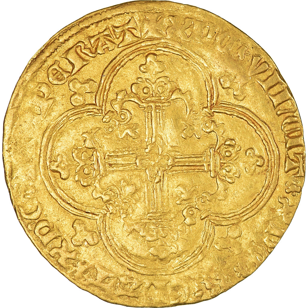 Moneda, Francia, Jean II le Bon, Franc à cheval, 1350-1364, MBC, Oro
