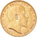 Coin, Australia, Edward VII, Sovereign, 1902, Perth, AU(55-58), Gold, KM:15