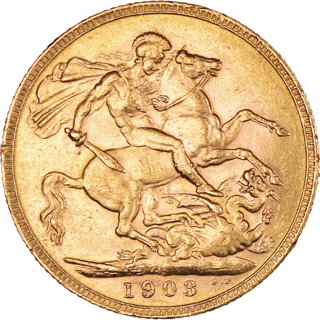 Moneta, Australia, Edward VII, Sovereign, 1903, Perth, SPL-, Oro, KM:15