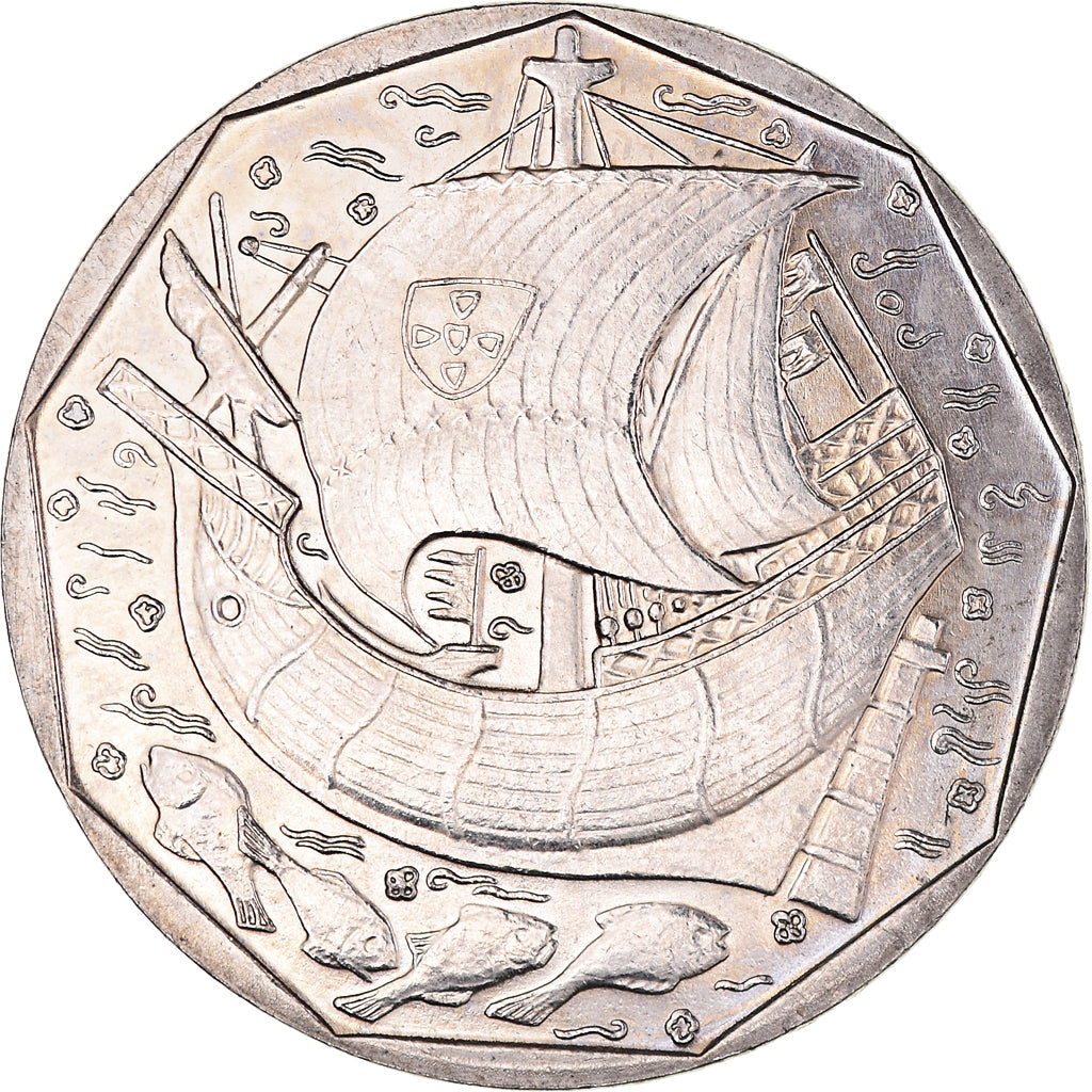 Coin, Portugal, 50 Escudos, 2000, AU(55-58), Copper-nickel, KM:636