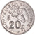 Coin, New Caledonia, 20 Francs, 1972, Paris, EF(40-45), Nickel, KM:12