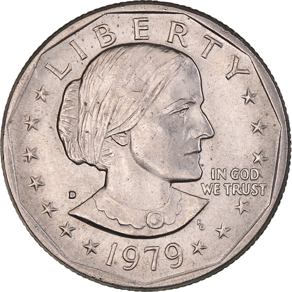 Moeda, Estados Unidos da América, Susan B. Anthony Dollar, Dollar, 1979