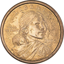 Monnaie, États-Unis, Sacagawea Dollar, Dollar, 2000, Denver, TTB+