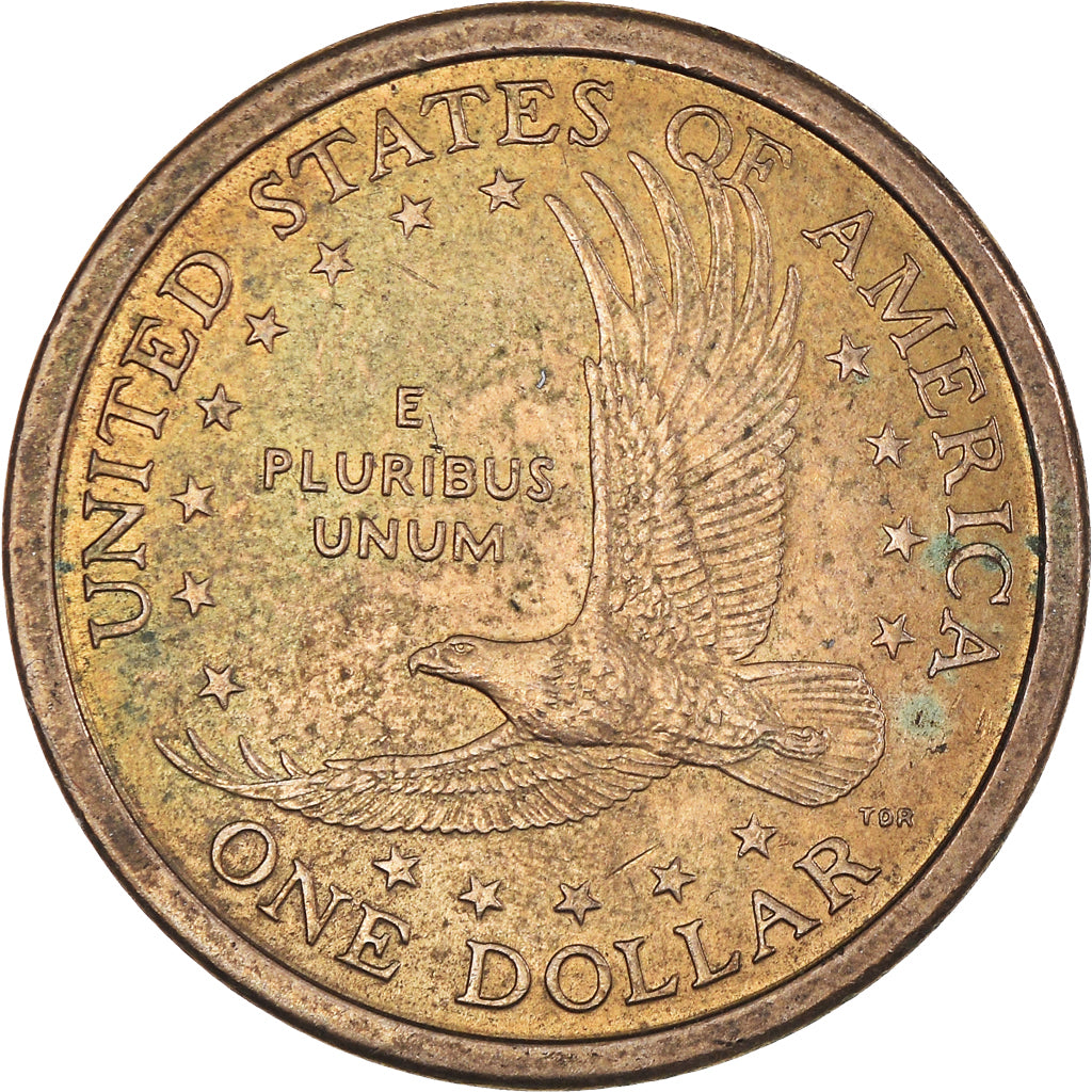 Monnaie, États-Unis, Sacagawea Dollar, Dollar, 2000, Denver, TTB+