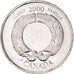 Moneta, Canada, Elizabeth II, 25 Cents, 2000, Royal Canadian Mint, Ottawa