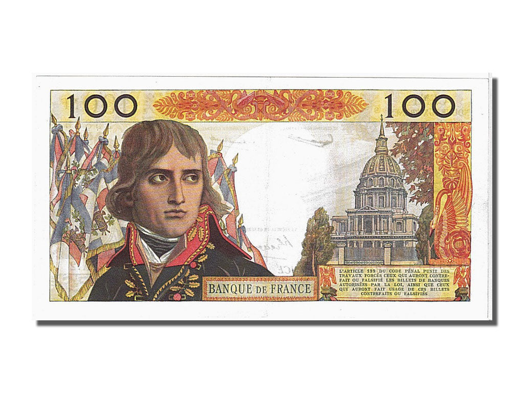 Banconote, Francia, 100 Nouveaux Francs, 100 NF 1959-1964 ''Bonaparte'', 1959