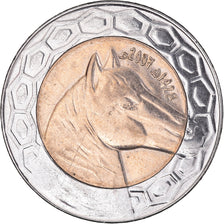 Coin, Algeria, 100 Dinars, 2007/AH1428, Algiers, AU(55-58), Bi-Metallic, KM:132