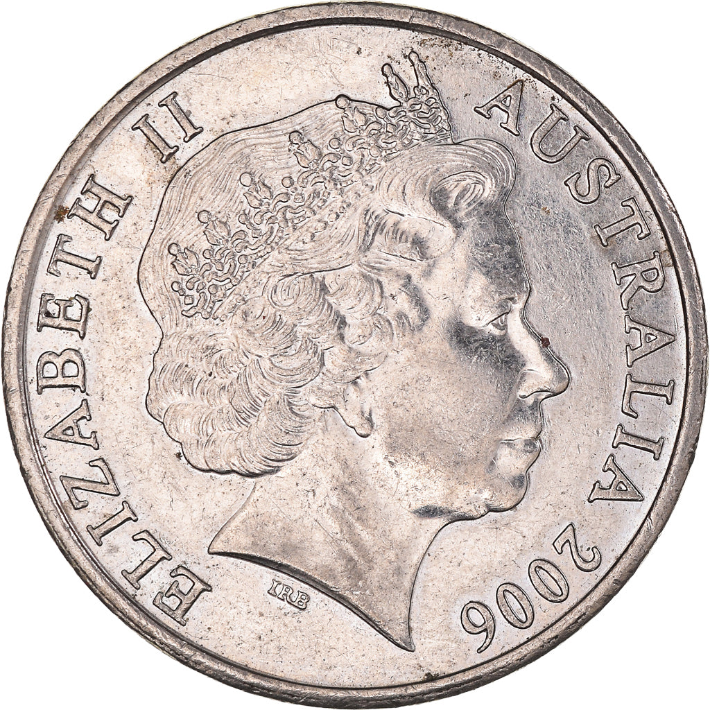 Munten, Australië, Elizabeth II, 20 Cents, 2006, ZF+, Cupro-nikkel, KM:403