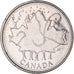 Moneta, Canada, Elizabeth II, 25 Cents, 2002, Royal Canadian Mint, BB+, Acciaio
