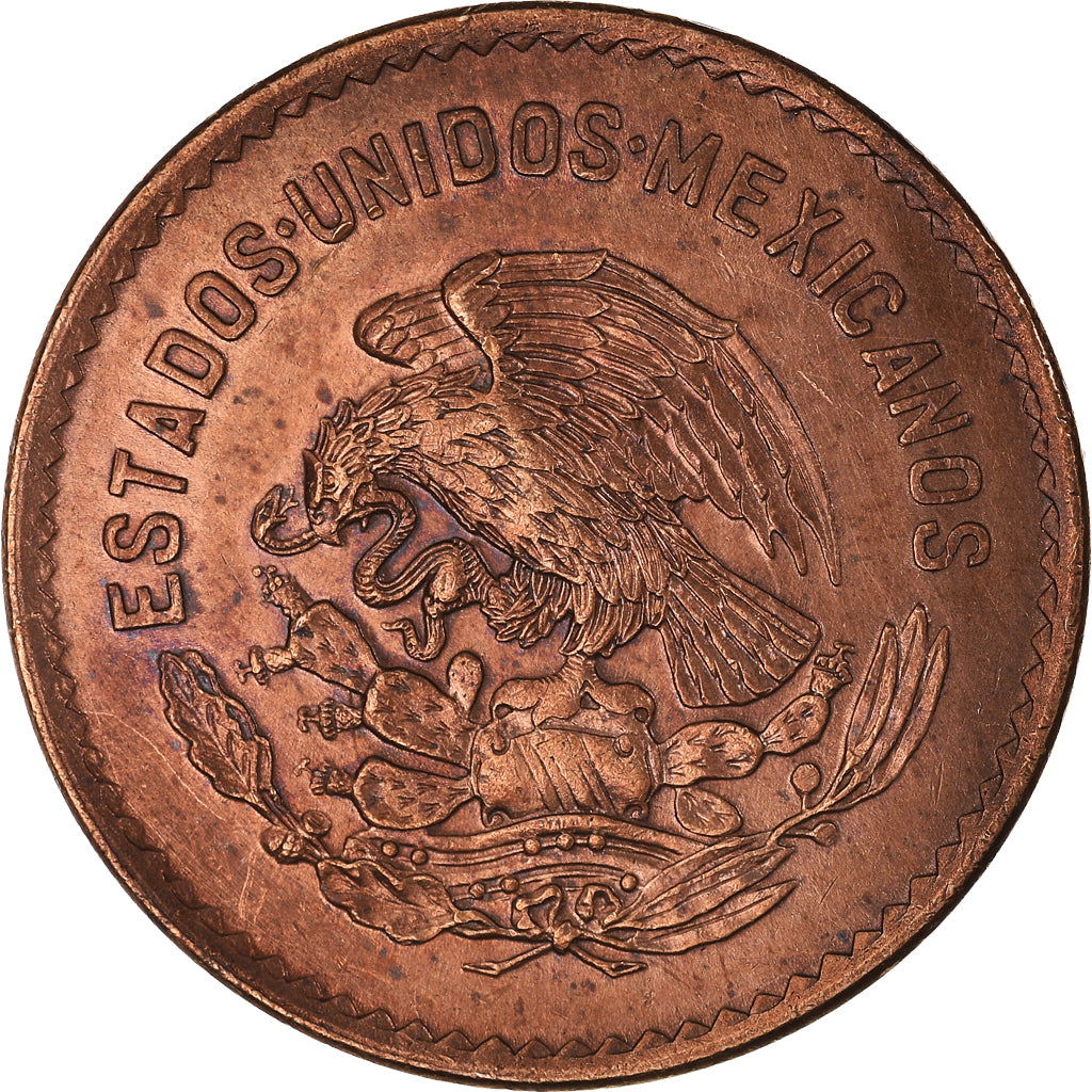 Monnaie, Mexique, 5 Centavos, 1953, Mexico City, TTB+, Bronze, KM:424