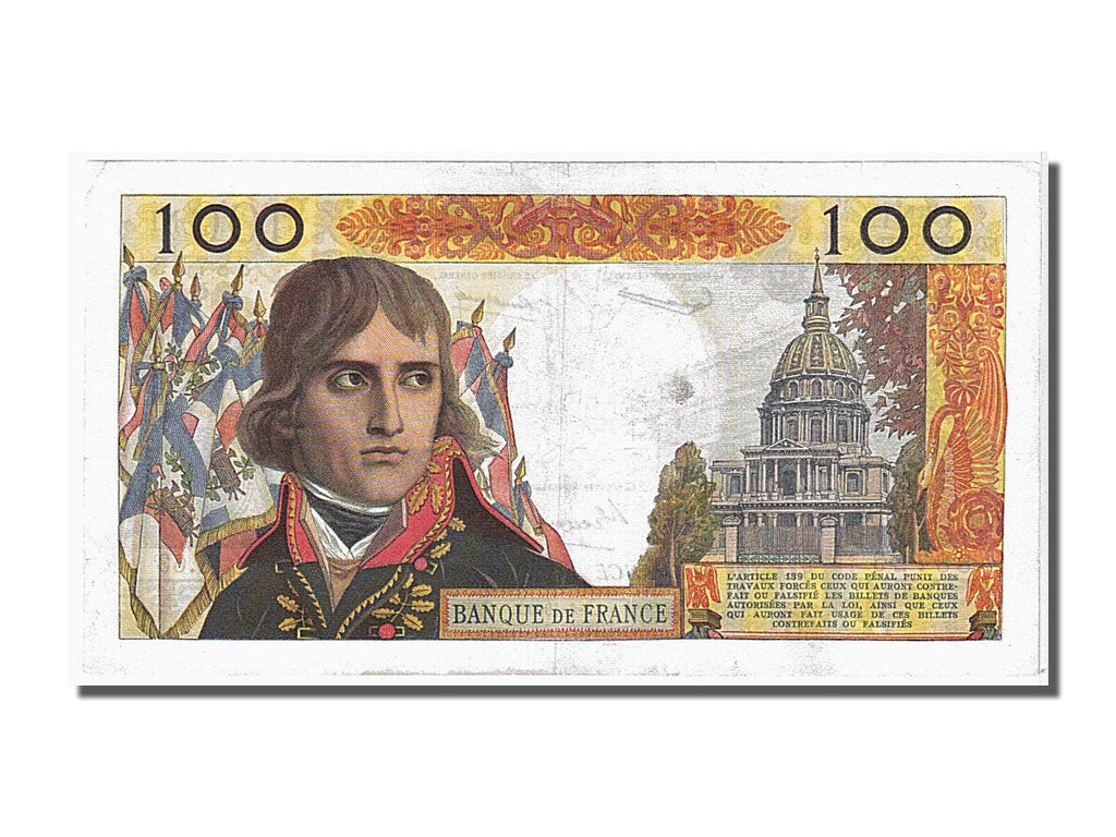 Billet, France, 100 Nouveaux Francs, 100 NF 1959-1964 ''Bonaparte'', 1960