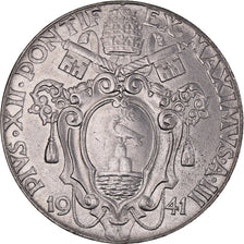 Moneta, CITTÀ DEL VATICANO, Pius XII, 2 Lire, 1941, SPL-, Acciaio inossidabile