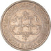 Coin, Serbia, 20 Dinara, 2003, AU(50-53), Copper-Nickel-Zinc, KM:38