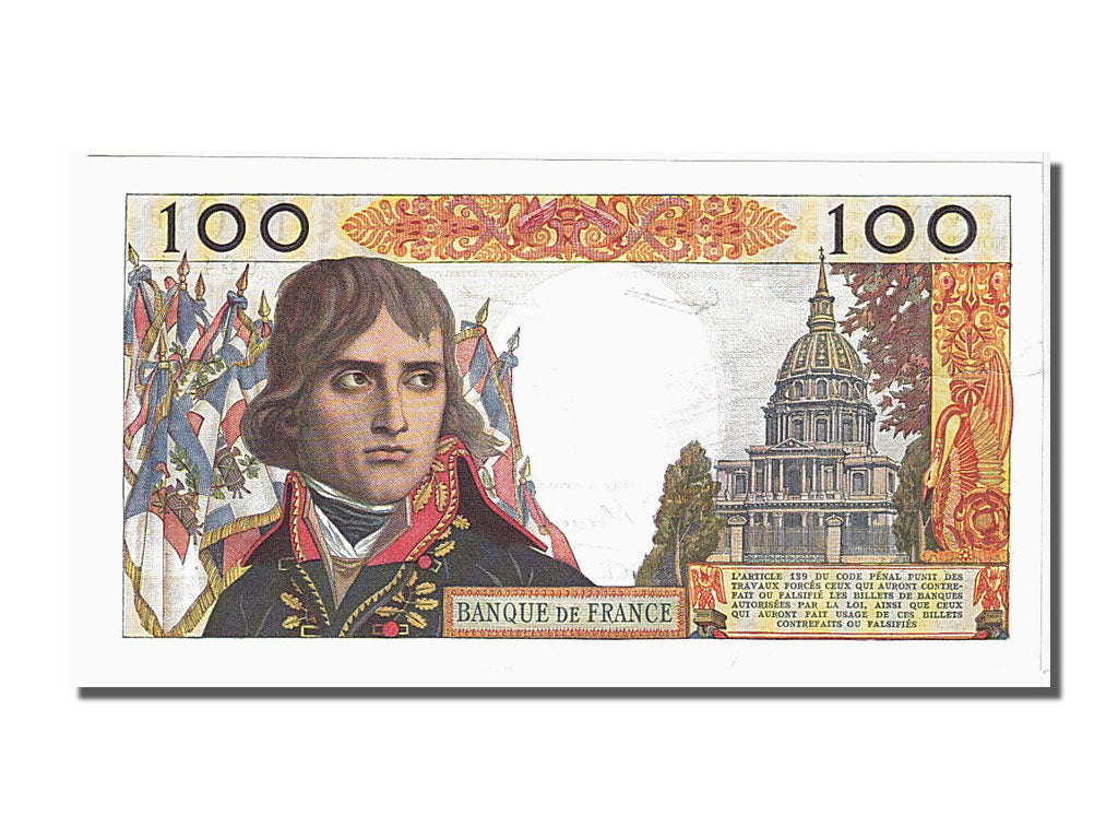 France, 100 Nouveaux Francs, 100 NF 1959-1964 ''Bonaparte'', 1960, KM #144a,...